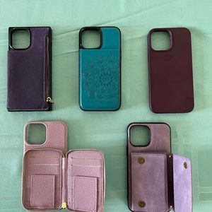 I Phone 13 Pro Max cell phone cases.
